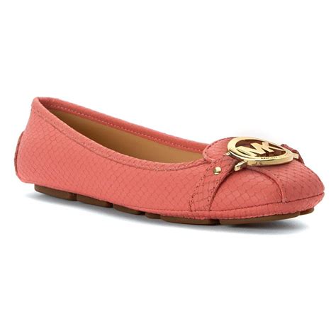 michael kors women's moccasin|Michael Kors snakeskin flats.